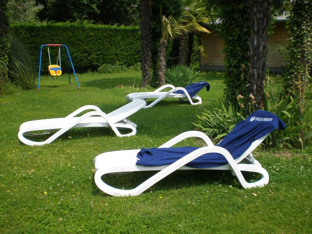 Bike & Wind Hotel Villa Maria Torbole Sul Garda Exterior foto