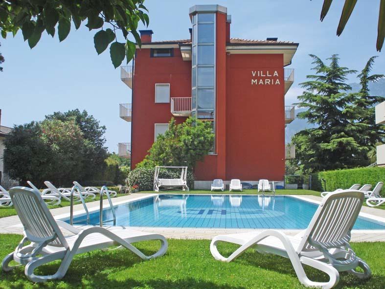 Bike & Wind Hotel Villa Maria Torbole Sul Garda Exterior foto